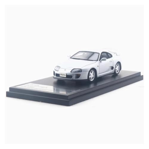 Mini Auto Spielzeug 1:43 Für Toyota Supra RZ (1995) Harz Auto Modell Sammler Souvenir Modell Display Spielzeug Wohnkultur(White) von CYQOCD