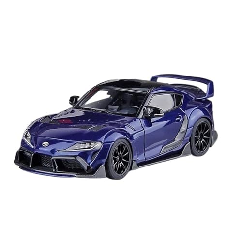 Mini Auto Spielzeug 1:43 Für Toyota TRD GR Supra 3000GT Konzept 2019 Multicolor Legierung Druckguss Spielzeug Modell Erwachsene Sammlung Wohnkultur(Blue) von CYQOCD