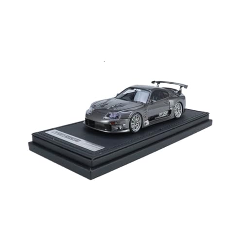 Mini Auto Spielzeug 1:43 Für Toyota Top Secret Gt300 Supra JZA80 Gun Grau Harz Auto Modell Ornamente Szene Simulation Spielzeug Wohnkultur von CYQOCD