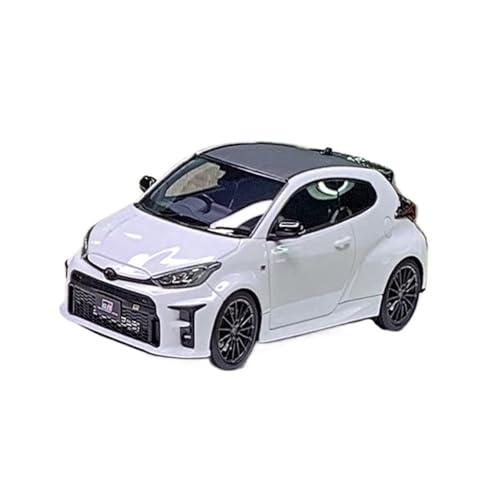 Mini Auto Spielzeug 1:43 Für Toyota Yaris Gr Yaris Rz 2021 Legierung Weiß Auto Modell Detaillierte BAU Und Display Modell Wohnkultur von CYQOCD