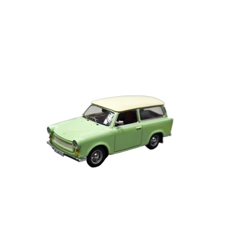 Mini Auto Spielzeug 1:43 Für Trabant 601 Kombi Grün Vintage Legierung Auto Modell Klassische Fahrzeug Druckguss Design Display Wohnkultur von CYQOCD