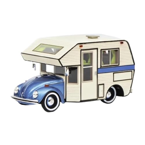 Mini Auto Spielzeug 1:43 Für VW Käfer Wohnmobil Tourenwagenmodell Aus Kunstharz Sammlerstücke Statisches Display Hobby Spielzeug Wohnkultur von CYQOCD