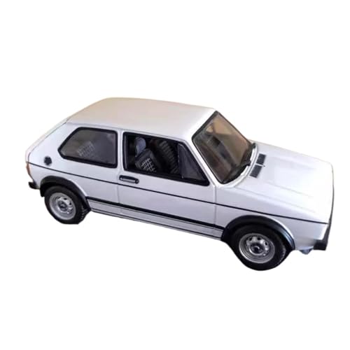 Mini Auto Spielzeug 1:43 Für Volkswagen MK1 Golf GTI 1976 Weißlegierung Automodell Klassische Limousine Ornamente Wohnkultur von CYQOCD