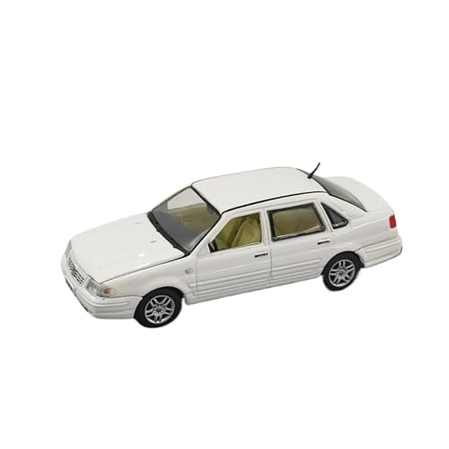 Mini Auto Spielzeug 1:43 Für Volkswagen Santana 3000 Transcendence Legierung Weiß Auto Modell Retro Realistische Fahrzeug Wohnkultur von CYQOCD