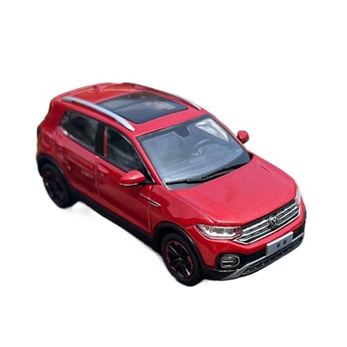 Mini Auto Spielzeug 1:43 Für Volkswagen Tanying TACQUA Legierung Realistische Modell Auto Metall Ornamente Wohnkultur(Red) von CYQOCD