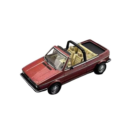 Mini Auto Spielzeug 1:43 Für Vw Golf Cabriolet RareAlloy Oldtimermodell Druckguss-Simulationsfahrzeug-Ornamente Wohnkultur von CYQOCD
