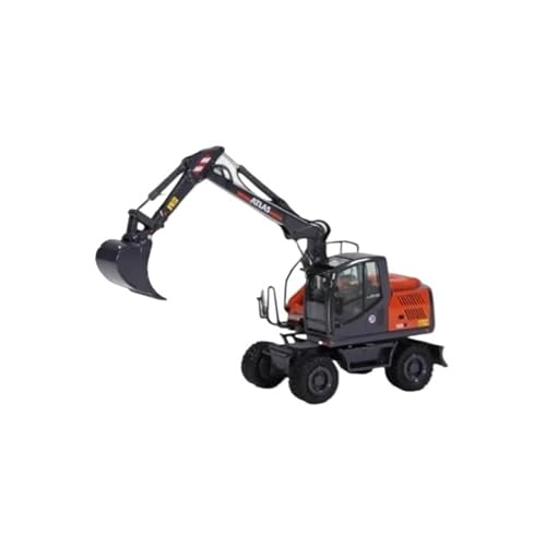 Mini Auto Spielzeug 1:50 Für Atlas 155W Bagger Legierung Modell Metall Engineering Fahrzeug Erwachsenen Display Stand Ornamente Wohnkultur von CYQOCD