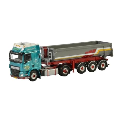Mini Auto Spielzeug 1:50 Für DAF CF Space CAB 4x2 Anhänger Dump LKW Legierung Modell 01-2224 Sammlung Ornament Souvenir Wohnkultur von CYQOCD