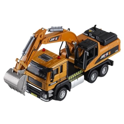 Mini Auto Spielzeug 1:50 Für Engineering Vehicle Simulation Alloy Model Bagger Sound Und Licht Pull Back Auto Spielzeug Wohnkultur Mini Auto Spielzeug 1:50 Für Engineering Vehicle Simulation Alloy Model Bagger Sound Und Licht Pull Back Auto Spielzeug Wohnkultur von CYQOCD