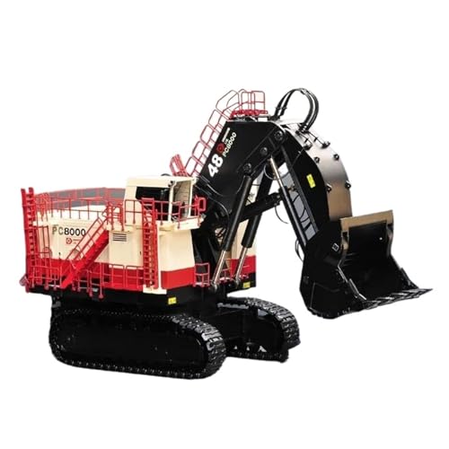 Mini Auto Spielzeug 1:50 Für Komatsu Mine Druckgusslegierungsbagger Modell Jwaneng 25026/6 Limited Engineering Auto Wohnkultur(Red) von CYQOCD