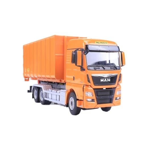 Mini Auto Spielzeug 1:50 Für Man Engineering Güterwagen Anhänger Box Container Transport LKW Druckguss Spielzeug Legierung Auto Wohnkultur von CYQOCD