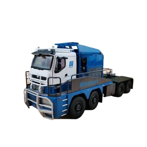 Mini Auto Spielzeug 1:50 Für Nicolas Truck Trailer Zugmodell Druckgusslegierung Maßstab Metalldruckguss & Spielzeugfahrzeug Wohnkultur(Blue) von CYQOCD