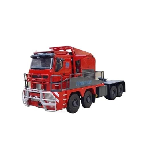 Mini Auto Spielzeug 1:50 Für Nicolas Truck Trailer Zugmodell Druckgusslegierung Maßstab Metalldruckguss & Spielzeugfahrzeug Wohnkultur(Red) von CYQOCD