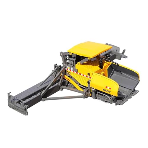 Mini Auto Spielzeug 1:50 Für Sany Schwere Industrie Legierung Asphalt Fertiger Legierung Engineering Maschinen Modell Hobby Sammlung Wohnkultur von CYQOCD