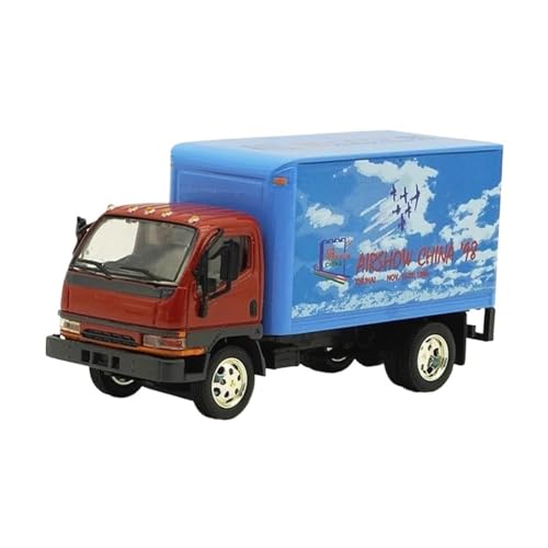 Mini Auto Spielzeug 1:53 Für Fuso Light Truck Van Dekoratives Modell Spielzeug Automodell Vitrine Dekoration Wohnkultur(Blue) von CYQOCD
