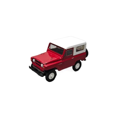 Mini Auto Spielzeug 1:64 Für 1969 Nissan Patrol Red Off-Road Vehicle Druckguss Sammlerauto Dekor Serie Wohnkultur von CYQOCD