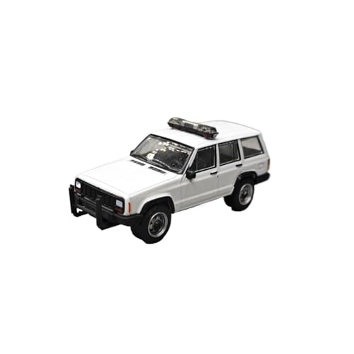 Mini Auto Spielzeug 1:64 Für 1997 Jeep Cherokee Polizeiauto Weiß Legierung Geländewagen Metall Miniatur Spielzeugmodell Wohnkultur von CYQOCD