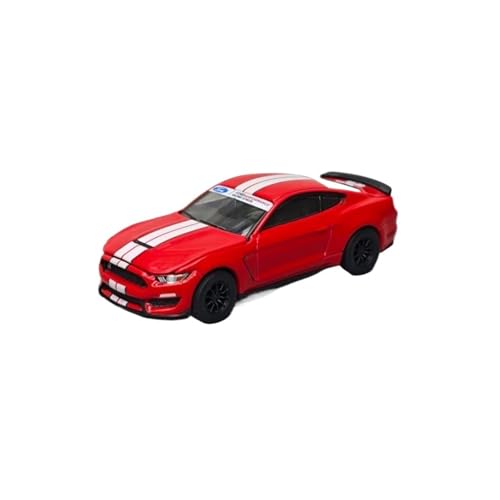 Mini Auto Spielzeug 1:64 Für 2019 Ford Mustang Shelby GT350 Rot Legierung Druckguss-Design Automodell Replik Oldtimer Wohnkultur von CYQOCD