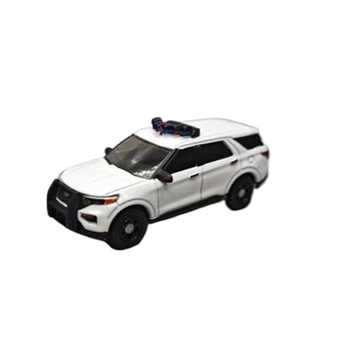 Mini Auto Spielzeug 1:64 Für 2020 Ford Explorer Polizeiauto Miniatur Druckguss Automodelle Sammler Dekoratives Ornament Wohnkultur Mini Auto Spielzeug 1:64 Für 2020 Ford Explorer Polizeiauto Miniatur Druckguss Automodelle Sammler Dekoratives Ornament Wohnkultur von CYQOCD