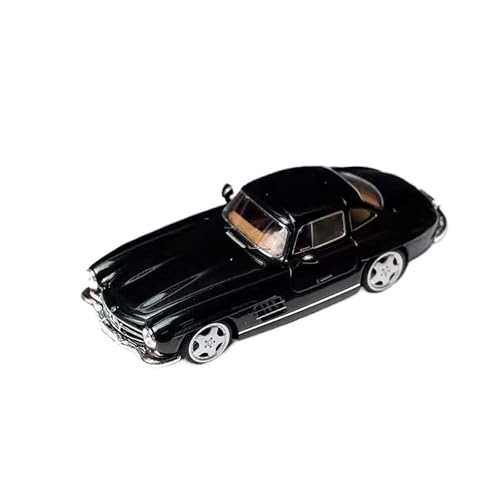 Mini Auto Spielzeug 1:64 Für 300SL AMG Vintage-Serie Harzautomodell Metalllegierung Erwachsene Druckgussfahrzeuge Spielzeug Wohnkultur(Black A) von CYQOCD