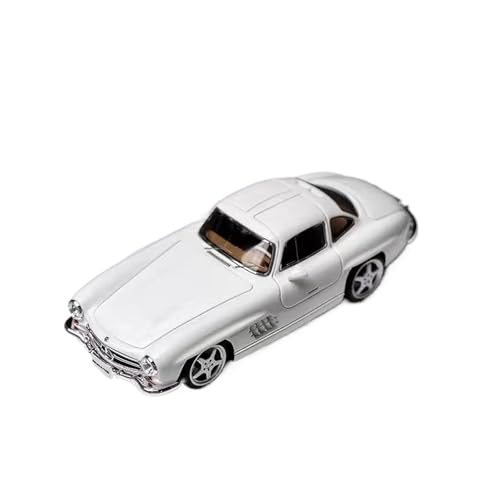 Mini Auto Spielzeug 1:64 Für 300SL AMG Vintage-Serie Harzautomodell Metalllegierung Erwachsene Druckgussfahrzeuge Spielzeug Wohnkultur(White) von CYQOCD