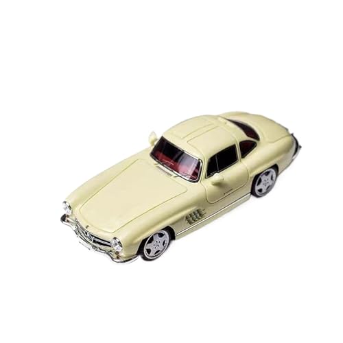 Mini Auto Spielzeug 1:64 Für 300SL AMG Vintage-Serie Harzautomodell Metalllegierung Erwachsene Druckgussfahrzeuge Spielzeug Wohnkultur(Yellow) von CYQOCD