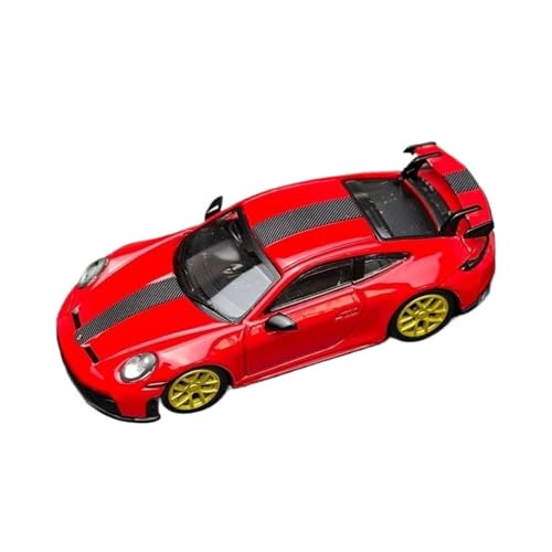 Mini Auto Spielzeug 1:64 Für 911 2025 GT3 (992 2) Legierung Supercar Ornament Auto Modell Sammlerstücke Druckguss Fahrzeuge Wohnkultur(Red) von CYQOCD