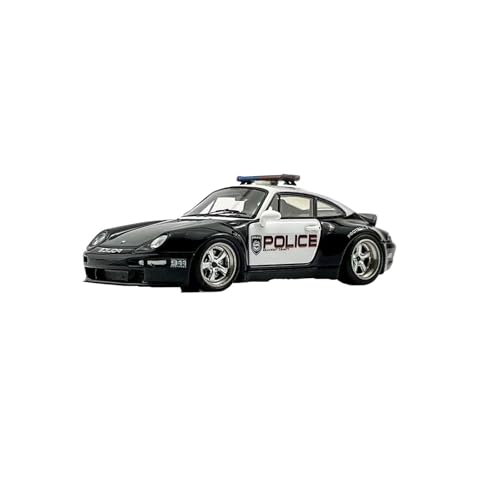 Mini Auto Spielzeug 1:64 Für 911 400R Gnuther Werks Harz Auto Modell Skala Diecast Metall Modell Spielzeug Sport Auto Wohnkultur(Black) von CYQOCD