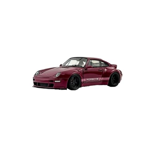 Mini Auto Spielzeug 1:64 Für 911 400R Gnuther Werks Harz Auto Modell Skala Diecast Metall Modell Spielzeug Sport Auto Wohnkultur(Red) von CYQOCD