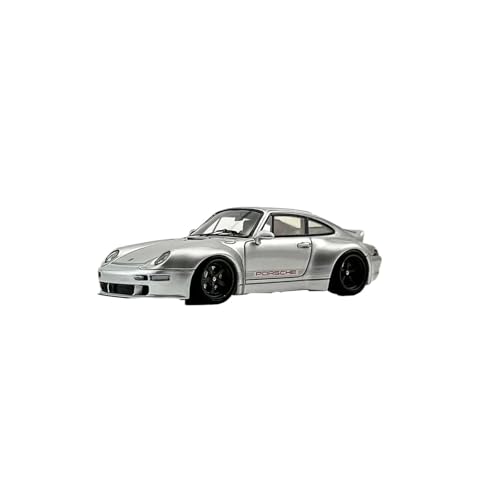 Mini Auto Spielzeug 1:64 Für 911 400R Gnuther Werks Harz Auto Modell Skala Diecast Metall Modell Spielzeug Sport Auto Wohnkultur(Silver) von CYQOCD