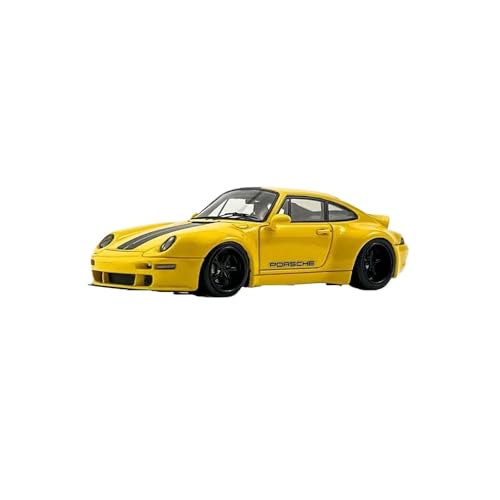 Mini Auto Spielzeug 1:64 Für 911 400R Gnuther Werks Harz Auto Modell Skala Diecast Metall Modell Spielzeug Sport Auto Wohnkultur(Yellow) von CYQOCD