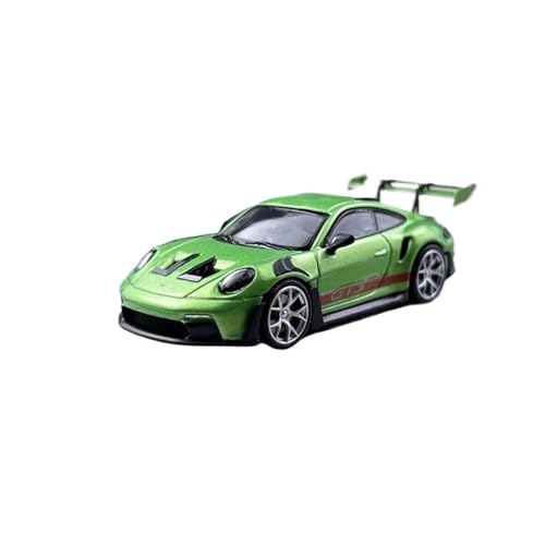 Mini Auto Spielzeug 1:64 Für 911 GT3 RS RWB Druckguss-Ornament Legierung Automodell Sammlerspielzeug Oder Indoor-Souvenir Wohnkultur(Green) von CYQOCD