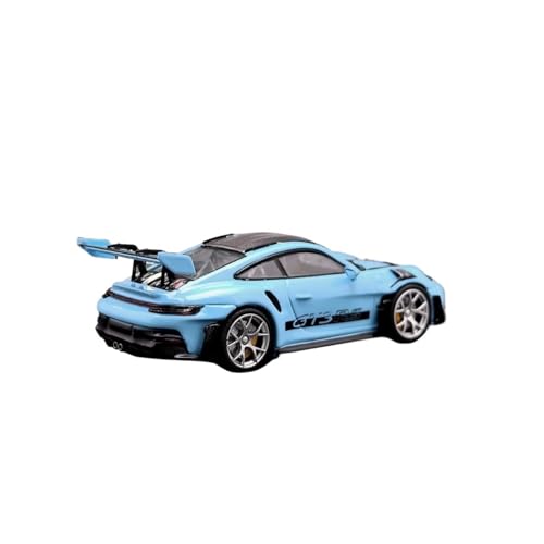 Mini Auto Spielzeug 1:64 Für 911 GT3RS Supercar Farbverlauf Silber Blau Legierung Kleine Maßstab Auto Modell Metall Sammlerstücke Wohnkultur(Blue B) von CYQOCD