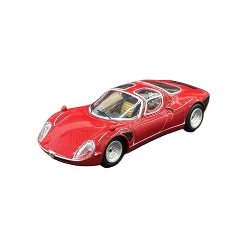 Mini Auto Spielzeug 1:64 Für Alfa Romeo Tipo33 Stradale Rotes Sportwagenmodell Aus Legierung Für Erwachsene Und Autoliebhaber Wohnkultur Mini Auto Spielzeug 1:64 Für Alfa Romeo Tipo33 Stradale Rotes Sportwagenmodell Aus Legierung Für Erwachsene Und Autoliebhaber Wohnkultur von CYQOCD