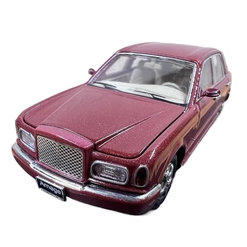 Mini Auto Spielzeug 1:64 Für Arnage Retro Luxus Auto Legierung Modell Metall Seltene Limousine Ornamente Fans Hobby Modell 1988 Wohnkultur(Red) von CYQOCD