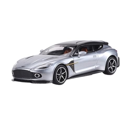 Mini Auto Spielzeug 1:64 Für Aston Martin Vanquish Zagato Shooting Sammlermodell Aus Legierung Display Für Motor-Enthusiasten Wohnkultur(Silver) von CYQOCD