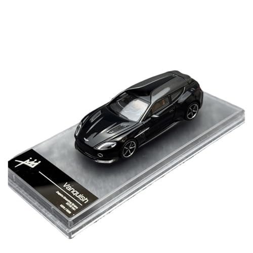 Mini Auto Spielzeug 1:64 Für Aston Martin Vanquish Zagato Travel Edition Legierung Mini Auto Modell Miniatur Hause Eingerichtet Wohnkultur(Black) von CYQOCD