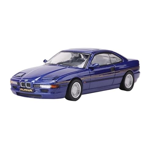 Mini Auto Spielzeug 1:64 Für BMW 850CSi Limousine Kleinwagenmodell Aus Legierung Metalldekoration Geeignet Für Die Sammlung Von Autofans Wohnkultur(Blue) von CYQOCD