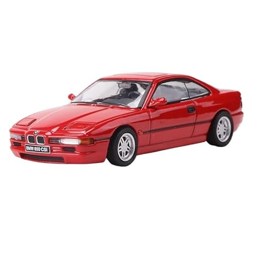 Mini Auto Spielzeug 1:64 Für BMW 850CSi Limousine Kleinwagenmodell Aus Legierung Metalldekoration Geeignet Für Die Sammlung Von Autofans Wohnkultur(Red) von CYQOCD