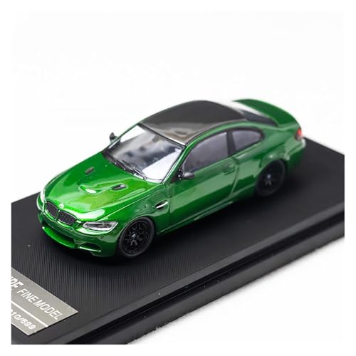 Mini Auto Spielzeug 1:64 Für BMW M3 E92 3er-Serie Sportwagen Legierung Automodell Sammlerstücke Arbeitszimmer Display Wohnkultur(Green) von CYQOCD