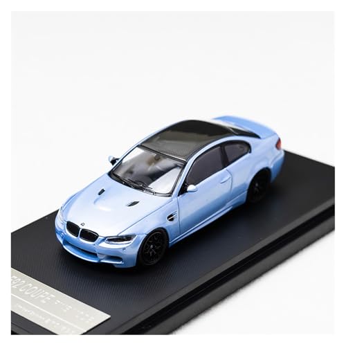 Mini Auto Spielzeug 1:64 Für BMW M3 E92 3er-Sportwagen Legierung Automodell Sammlerstück Druckgussfahrzeug Statische Dekoration Wohnkultur(Blue) von CYQOCD