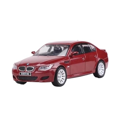 Mini Auto Spielzeug 1:64 Für BMW M5 (E60) Legierung Automodell Sammlerstücke Erwachsene Hobby Spielzeug Szene Simulation Display Wohnkultur(Blue) von CYQOCD