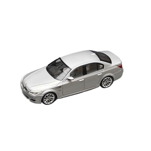 Mini Auto Spielzeug 1:64 Für BMW M5 E60 Limousine Kombi Reiseversion Legierung Automodell Mini Fahrzeug Dekoration Metall Spielzeug Wohnkultur(Silver A) von CYQOCD