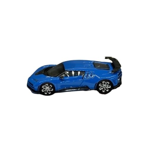 Mini Auto Spielzeug 1:64 Für Bugatti Centodieci 110 Gedenkausgabe Harz Sammlerautomodell Statisches Retro-Dekor Wohnkultur(Blue) von CYQOCD