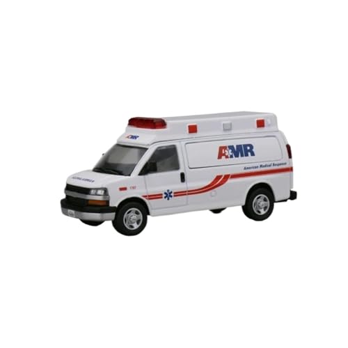 Mini Auto Spielzeug 1:64 Für Chevrolet Suburban Express AMR Malerei Legierung Auto Modell Simulation Spielzeug Sammlung Wohnkultur(White) von CYQOCD