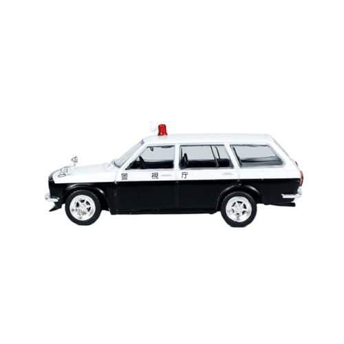 Mini Auto Spielzeug 1:64 Für Datsun Bluebird 510 Wagon Polizeiauto Maßstab Legierung Automodell Dekoration Sammlung Wohnkultur von CYQOCD