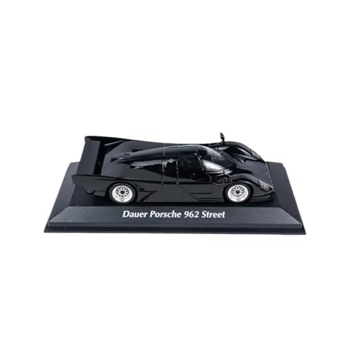 Mini Auto Spielzeug 1:64 Für Dauer 962 GT 1994 Multicolor Legierung Auto Modell Sport Supercar Metall Ornament Wohnkultur(Black) von CYQOCD