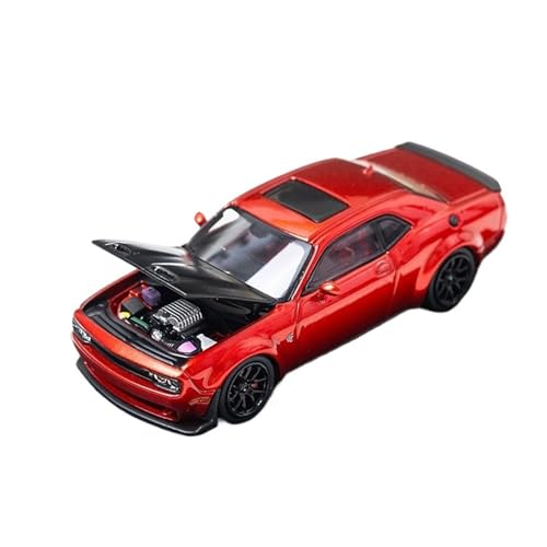 Mini Auto Spielzeug 1:64 Für Dodge Hellcat Dodge Challenger SRT Zu Öffnende Abdeckung Legierung Automodell Rote Wohndekorationen Wohnkultur Mini Auto Spielzeug 1:64 Für Dodge Hellcat Dodge Challenger SRT Zu Öffnende Abdeckung Legierung Automodell Rote Wohndekorationen Wohnkultur von CYQOCD