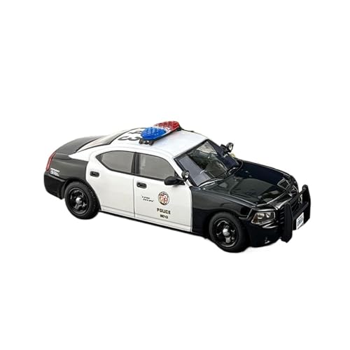 Mini Auto Spielzeug 1:64 Für Dodge War Horse Charger Polizeiauto LAPD Legierung Automodell Spezialfahrzeug Raumdekoration Wohnkultur von CYQOCD