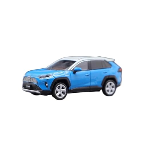 Mini Auto Spielzeug 1:64 Für FAW Toyota RAV4 Rongfang SUV Blau Legierung Auto Modell Display Oder Desktop Dekoration Wohnkultur Mini Auto Spielzeug 1:64 Für FAW Toyota RAV4 Rongfang SUV Blau Legierung Auto Modell Display Oder Desktop Dekoration Wohnkultur von CYQOCD